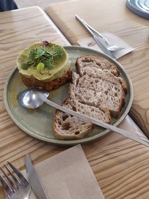 Tártaro vegan at The Therapist - Alvalade in Lisbon