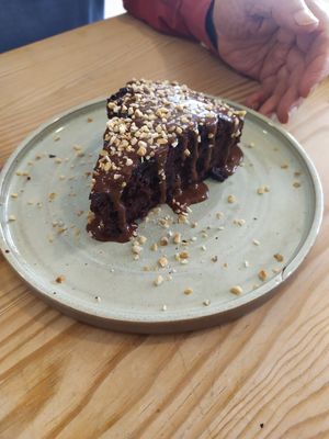 Bolo de cacau at The Therapist - Alvalade in Lisbon