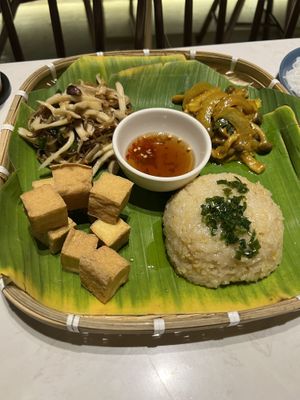 This was the best dish, but don’t know the name  at HUUVUI Chay in Can Tho