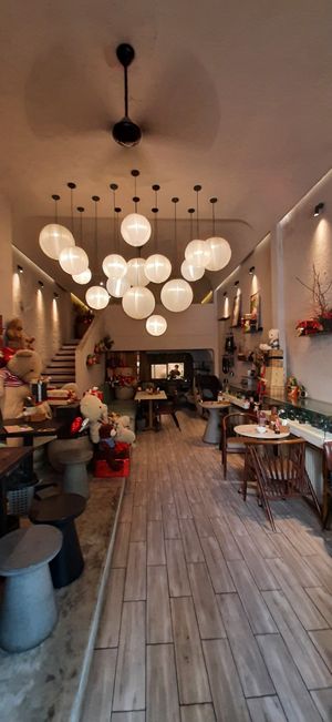 Restaurant downstairs at HUUVUI Chay in Can Tho