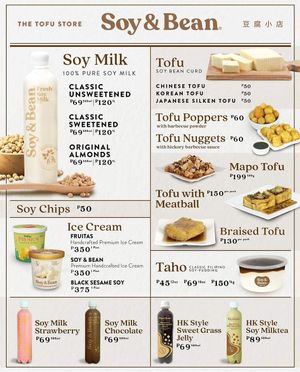  at The Tofu Store Soy & Bean in Quezon City