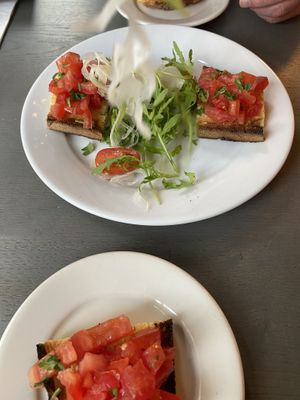 Bruchetta vegan op verzoek  at De Pizzabakkers in Delft