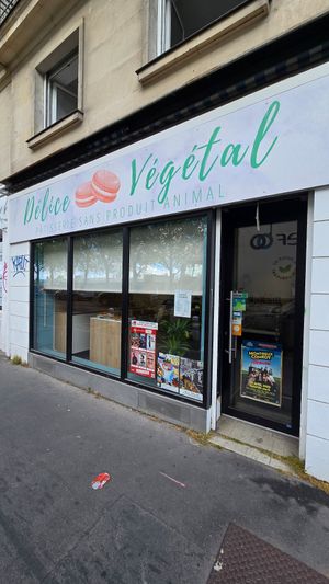 Front at Délice Végétal in Nantes