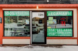 Front of Restaurant at Veganarie - Resto Végan in Montreal