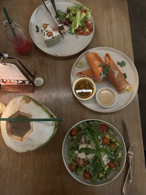 All plant based   at Alchemy - Uluwatu in Ubud