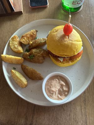 Vegan Burger   at Alchemy - Uluwatu in Ubud