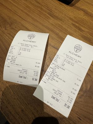 Prices  at Alchemy - Uluwatu in Ubud