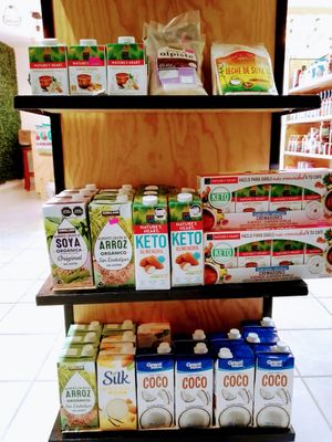 Bebidas plant based at Healthy Point in Puerto Penasco