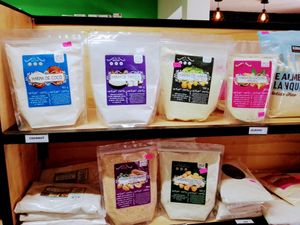 Variety of flour at Healthy Point in Puerto Penasco