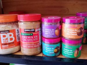 Peanut butter at Healthy Point in Puerto Penasco