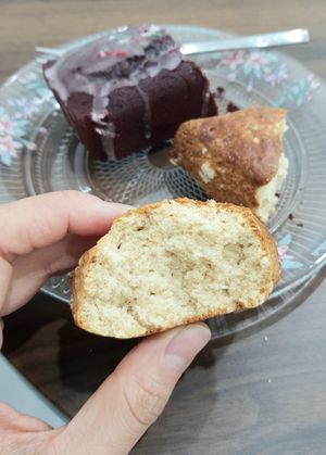 salt scone at Shalom Veggie - 샬롬베지 in Seoul