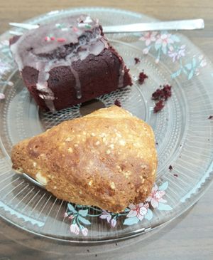 salt scone at Shalom Veggie - 샬롬베지 in Seoul