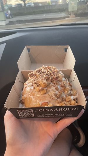 Carmel Apple Pie  at Cinnaholic in Carmel