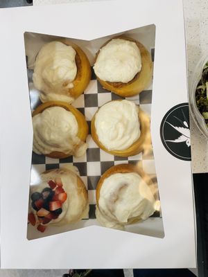 Old Skool and Verry Berry  at Cinnaholic in Carmel