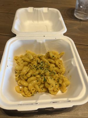 mac and cheese  at Black Leaf Vegan Cafe in Indianapolis