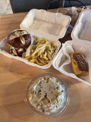  Everything is a la carte  at Black Leaf Vegan Cafe in Indianapolis