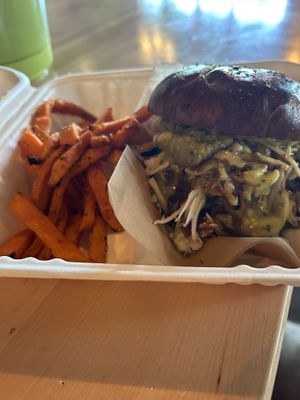   at Black Leaf Vegan Cafe in Indianapolis