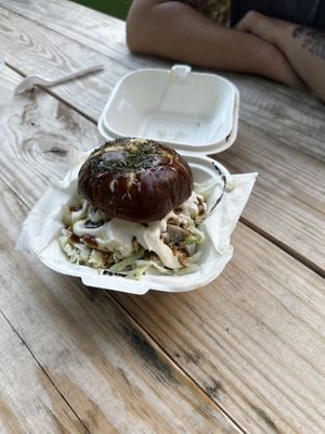 Jack fruit   at Black Leaf Vegan Cafe in Indianapolis