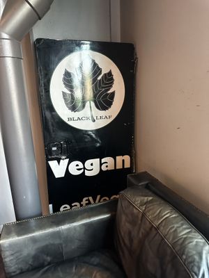 We love this !!  at Black Leaf Vegan Cafe in Indianapolis