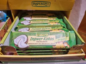 Vegan bars at Naturalia in Merano