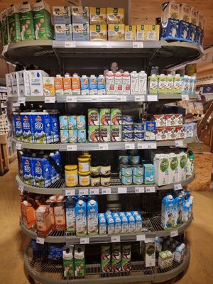 Plant dairy at Naturalia in Merano