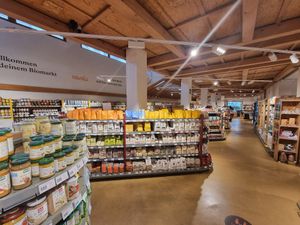 Fairly large shop at Naturalia in Merano