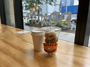   at Mighty-O Donuts - Downtown in Seattle
