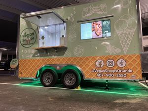 Vegan Ice cream Food Truck  at Vegan Scoops in Kissimmee