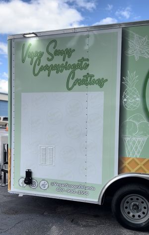 Selfie Station!  at Vegan Scoops in Kissimmee