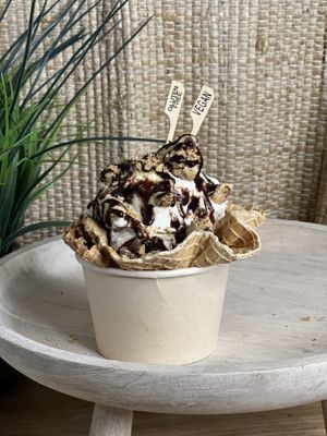 Vegan and gluten-free!  at Vegan Scoops in Kissimmee