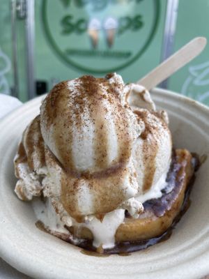 Hot plate  at Vegan Scoops in Kissimmee