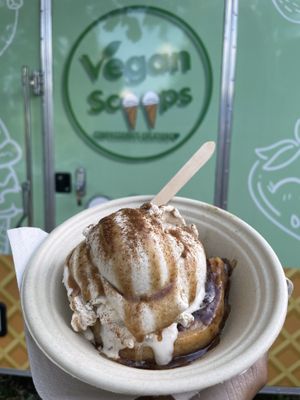 Hot plate   at Vegan Scoops in Kissimmee