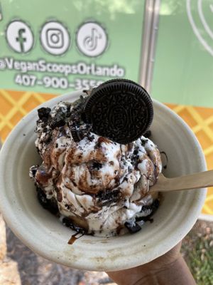 Hot plate   at Vegan Scoops in Kissimmee