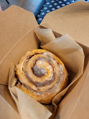 Cinnamon Bun at Vegan Scoops in Kissimmee