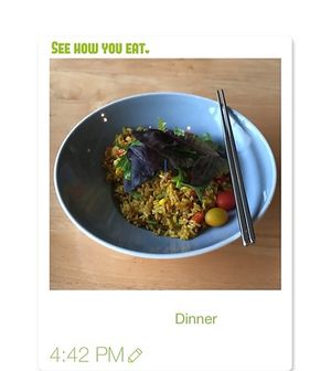 Fried brown rice at Real Food 真食 - Orchard in Central Singapore