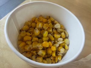 Corn kernels at Real Food 真食 - Orchard in Central Singapore
