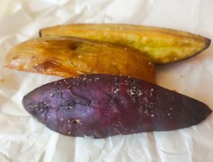 Potato and sweet potato wedges at Real Food 真食 - Orchard in Central Singapore
