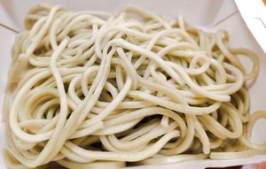 Not the usual yellow noodles at Real Food 真食 - Orchard in Central Singapore