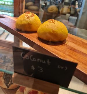 Coconut Bun ~ 27/5/22 at Real Food 真食 - Orchard in Central Singapore