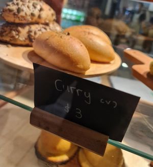 Curry Bun ~ 27/5/22 at Real Food 真食 - Orchard in Central Singapore
