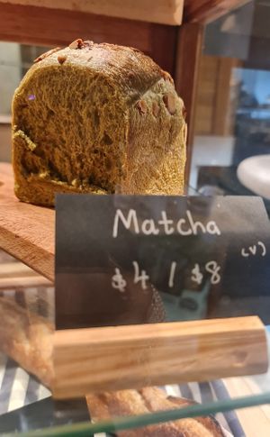 Matcha Loaf ~ 27/5/22 at Real Food 真食 - Orchard in Central Singapore