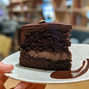Mocha Cake at Real Food 真食 - Orchard in Central Singapore