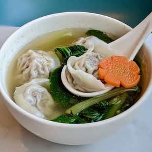 Dumpling Soup at Real Food 真食 - Orchard in Central Singapore