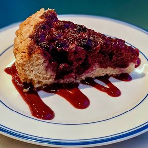 Organic Berries Crumble at Real Food 真食 - Orchard in Central Singapore