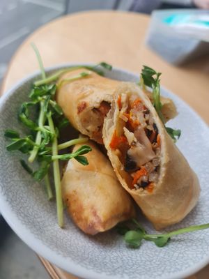 Fried Spring Rolls ~ 19/3/23 at Real Food 真食 - Orchard in Central Singapore