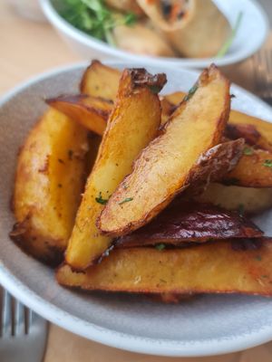 Organic Potato Wedges ~ 19/3/23 at Real Food 真食 - Orchard in Central Singapore