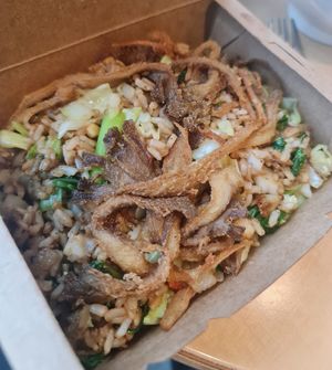 Garlic Pepper Fried Rice ~ 19/3/23 at Real Food 真食 - Orchard in Central Singapore