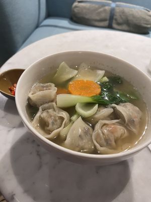 Dumpling Soup with Noodles  at Real Food 真食 - Orchard in Central Singapore