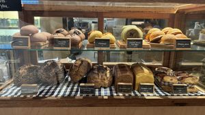 Bakery case  at Real Food 真食 - Orchard in Central Singapore
