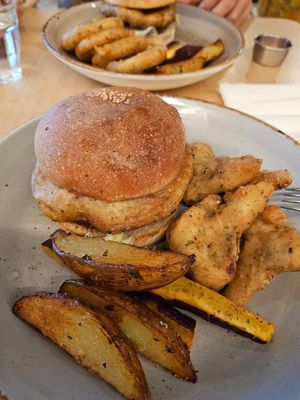 Portabello Mushroom Burger ~ 18/3/24 at Real Food 真食 - Orchard in Central Singapore